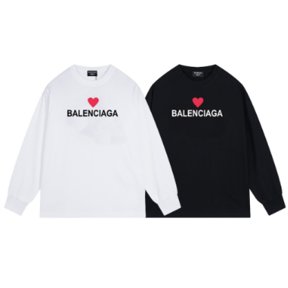 Balenciaga ❤️ Heart Print Long Sleeve!